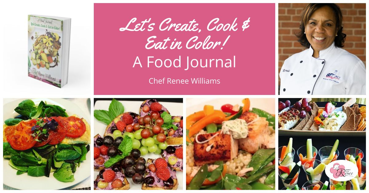 SimplyChefRenee's tweet photo. Let's create, cook, and eat in color!  I have created a food journal that includes thoughtful quotes about eating and food.  It also has space for writing a reflection about cooking and eating.  Check it on Amazon: https://t.co/WP0FmA2zIv
#cookbook #food #recipes #cooking #foodie https://t.co/V3ociCH2XR