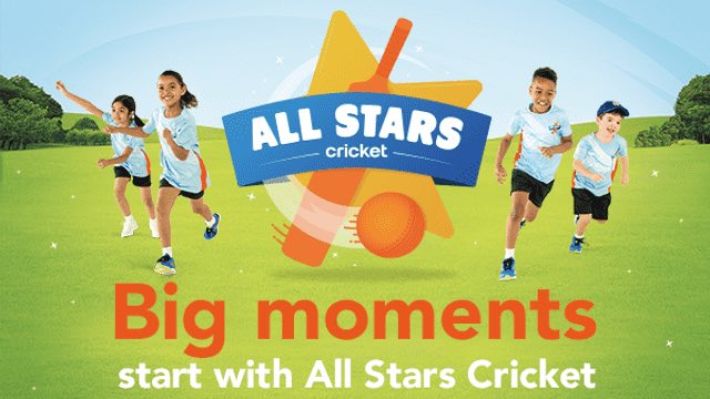Our 2020 ECB Allstars cricket program is confirmed and ready to run!!! <a href="/allstarscricket/">All Stars Cricket</a> 

Register your child here:- ecb.clubspark.uk/AllStars/Cours…