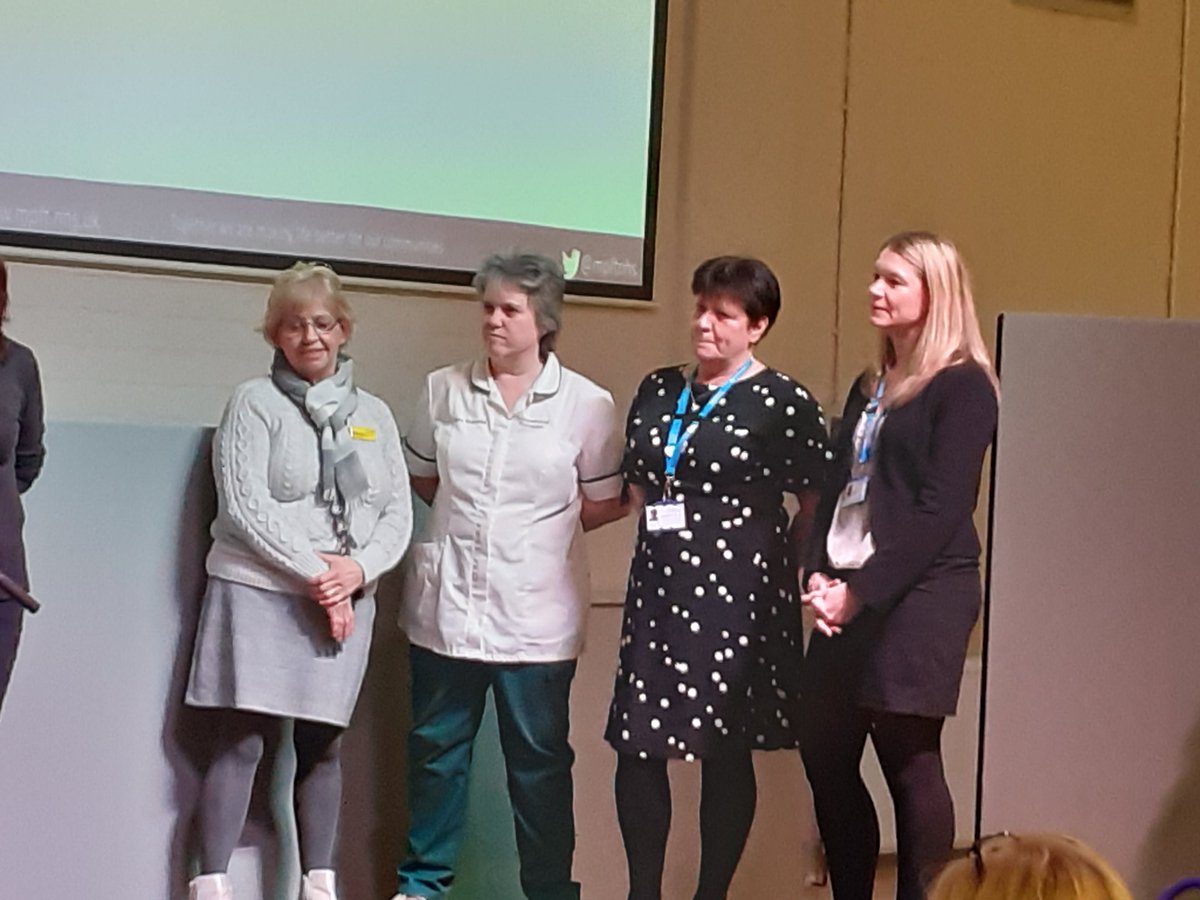 Rachel66Mckeown's tweet photo. Very proud of @mpftnhs  AHPs Shropshire care group @CathyRiley123 #missionexcellenceawards 
Well done to all nominees and winners. Thank you @sallyguest3  proud to be your guest https://t.co/SpROggZ18N