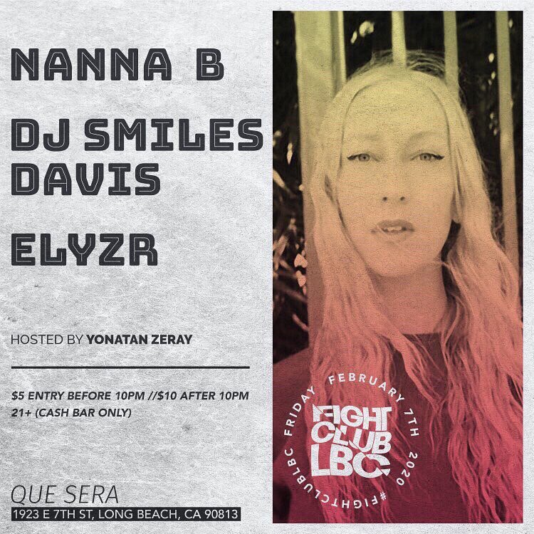 Long Beach, Friday at <a href="/FightClubLBC/">#FIGHTCLUBLBC</a> with full live band @KatsCollective and sets by <a href="/djsmilesdavis/">smiles davis</a> &amp; Elyza 💫