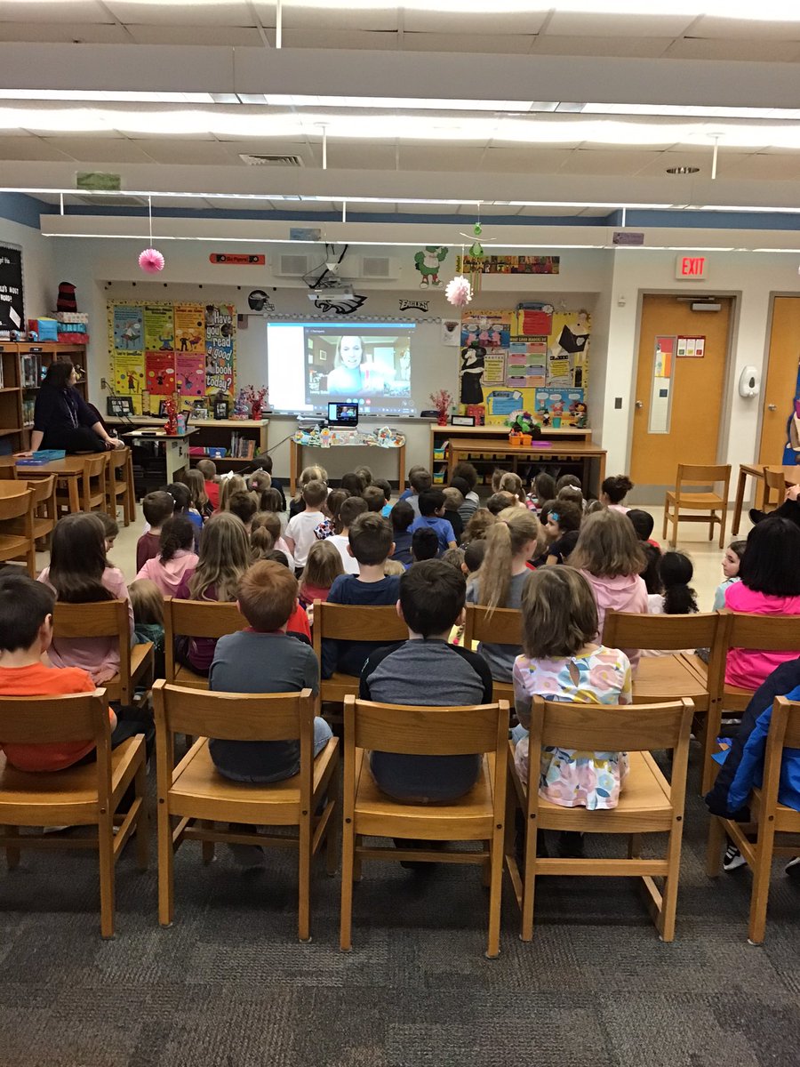 How lucky were we to <a href="/Skype/">Skype</a> with talented children’s author <a href="/LoweySichol/">Lowey Bundy Sichol</a> in honor of #worldreadaloudday2020! <a href="/sv_sharks/">SVSharks</a> are #inspired! Thank-you so much <a href="/LoweySichol/">Lowey Bundy Sichol</a>