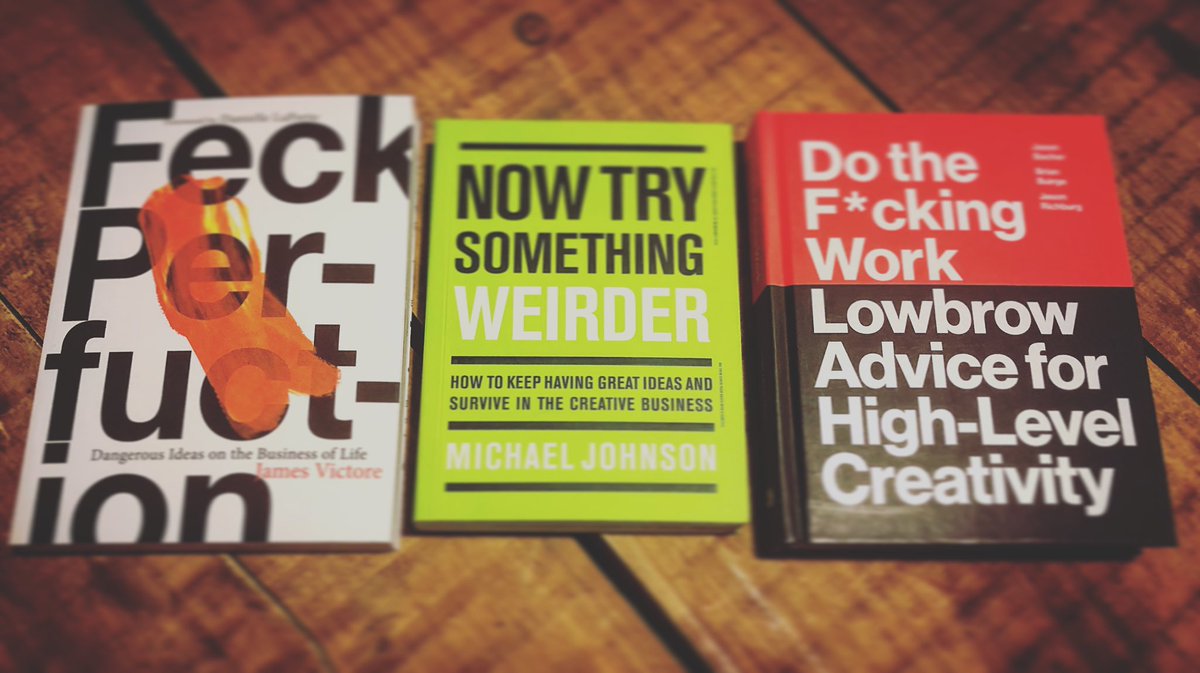 gemmyred's tweet photo. Inspired by yesterday’s #contentclubuk, I hold @EdCallowWrites at least partly responsible* for this...
@Giles_Edwards don’t think you + @Gasp_4 are entirely blameless either.
#anotherdayanotherbook (or three...) #nowtrysomethingweirder #feckperfunction #dothefuckingwork https://t.co/Ci9drhZjfx