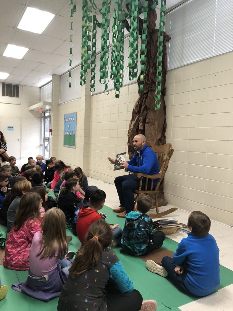 For World Read Aloud Day NWH had some guest readers. Thank you Dr. Long, Dr. G, Lisa House, Mrs. April, Mrs. Green, and Mr. Neighbors. <a href="/Dr_JakeLong/">Jake Long</a> <a href="/NWH_Elementary/">Rita Persons ELL Supervisor/Instructor @MHPS</a> And special thanks to Mrs.April for the cool backdrop!