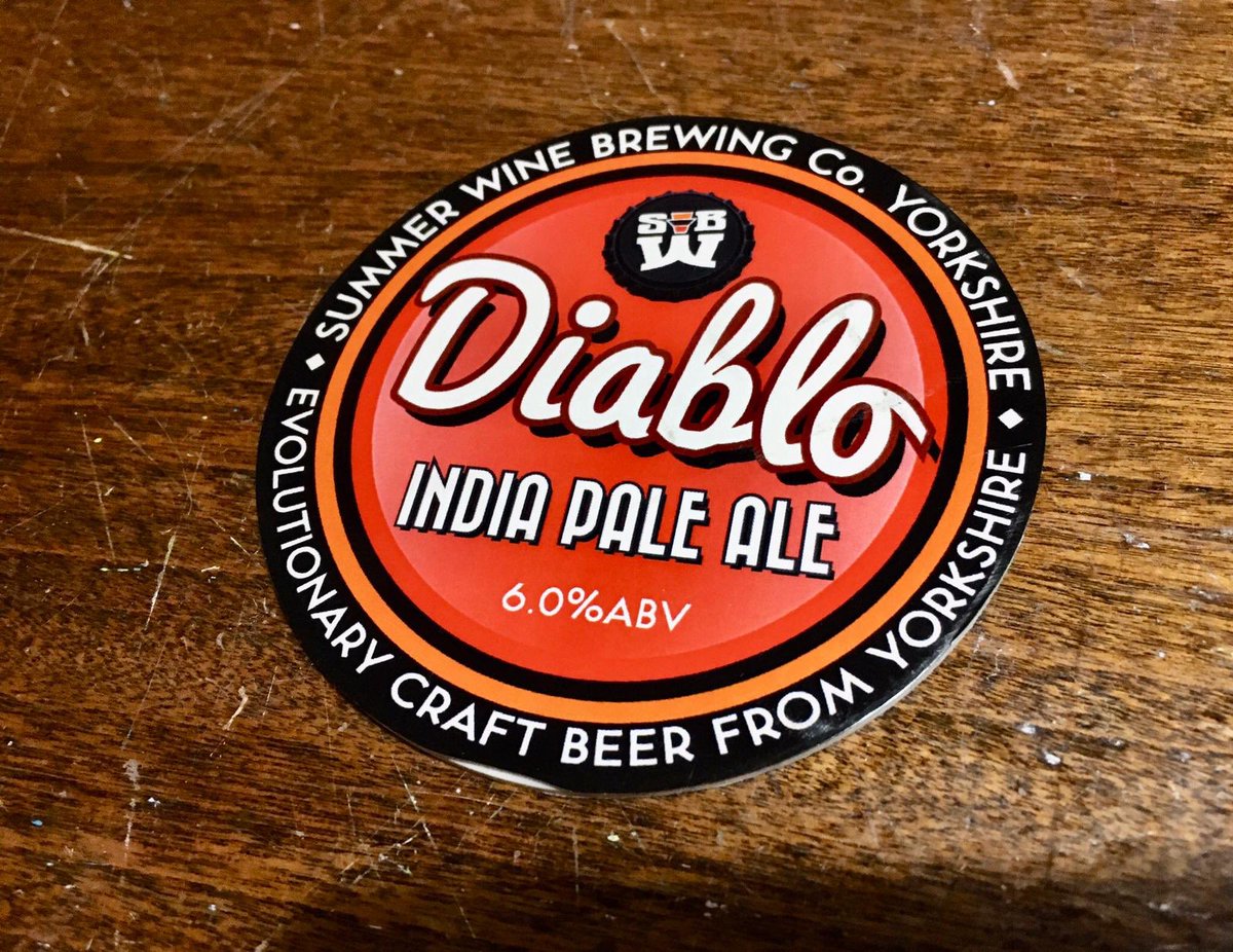 TheCurfew2014's tweet image. With deep regret, this really is one of the Last of the Summer Wine. We’re fortunate to have a keg of Diablo on for this weekend’s beer festival. Come in and remind yourself of the greatness of one of the UK’s craft revolution pioneers.