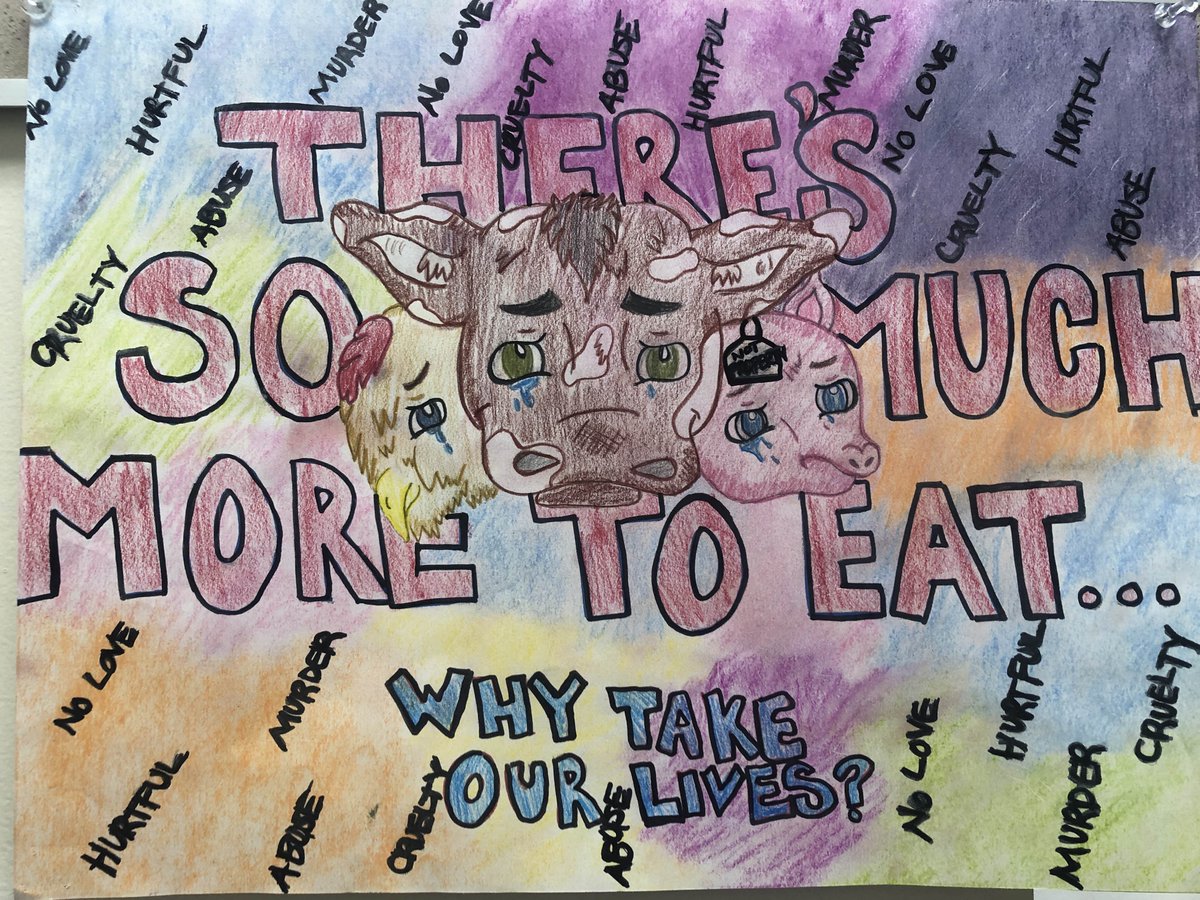CECSDistrict's tweet photo. Art for social change is on display at the District office! #WeAreCortland #AllMeansAll @CECSD_Art @CECSD_HS #CreateYourMark https://t.co/zP4zyIZnPB