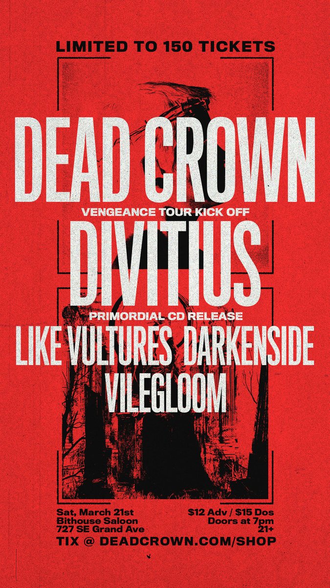 divitius's tweet image. WE'RE BAAAAAAAACK.
First 20 Tickets get a FREE copy of Primordial: divitius.bigcartel.com