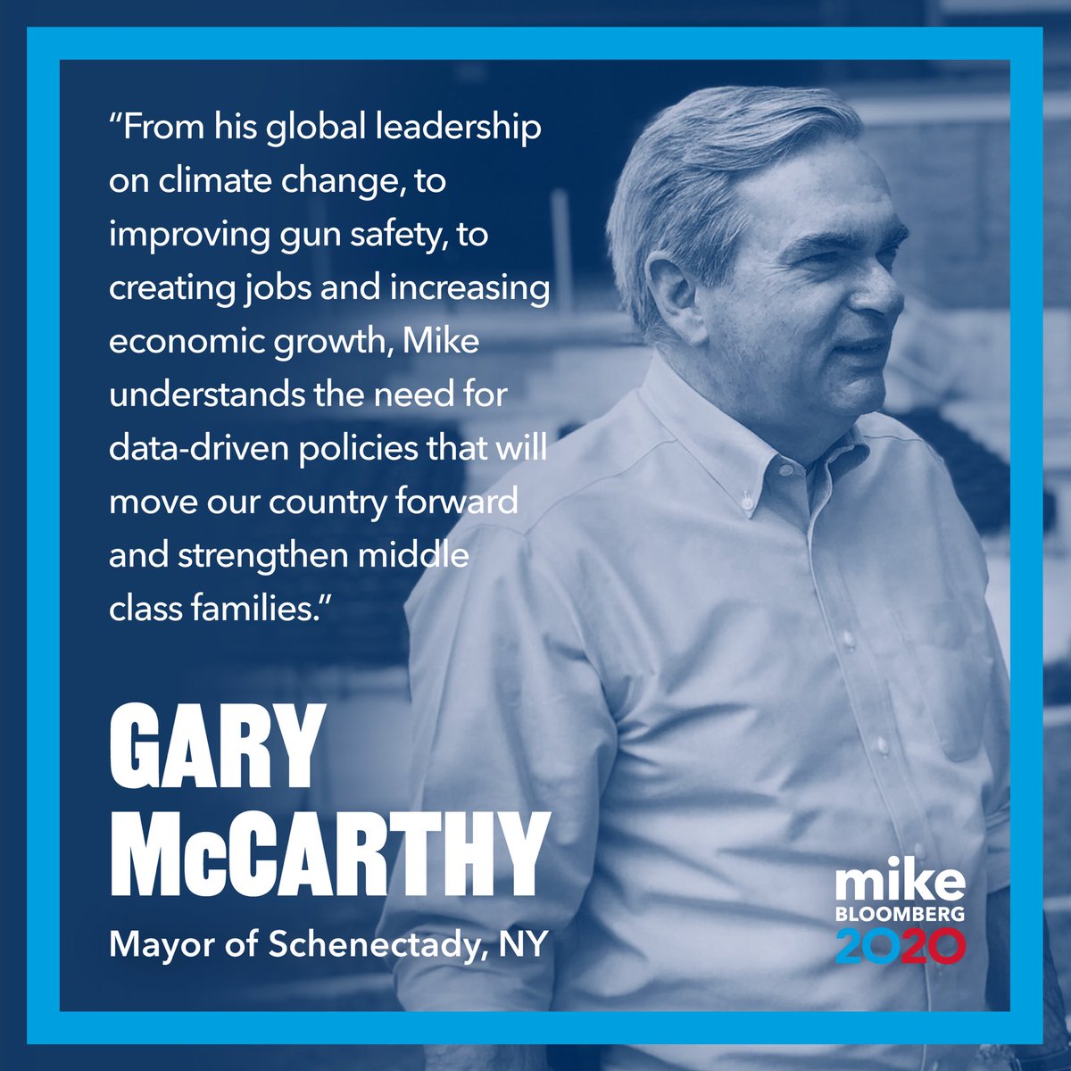 Proud to support <a href="/Mike2020/">Team Bloomberg</a> <a href="/MikeBloomberg/">Mike Bloomberg</a> #GetItDone