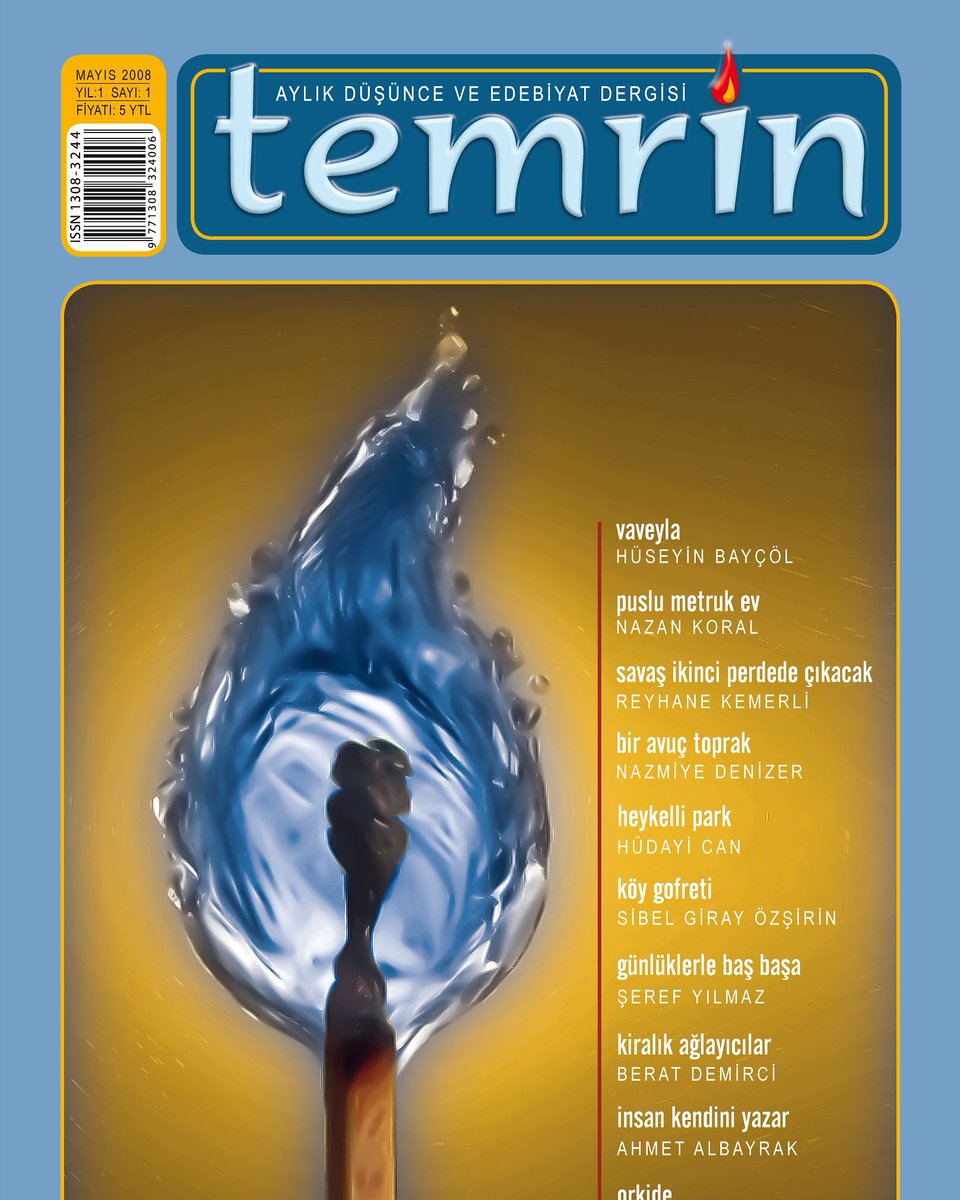 İlk sayımız... Ara ki bulasın... Artık sahaflık...