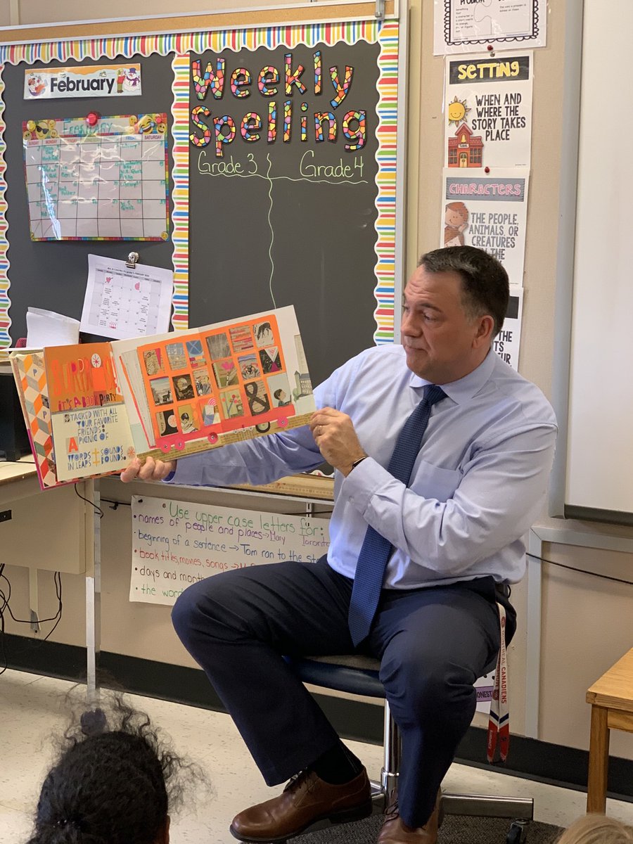 Celebrating World  Read Aloud Day. Thank you Mr. Pratt for reading to our class.#worldreadaloudday2020 #somersetstarstvdsb