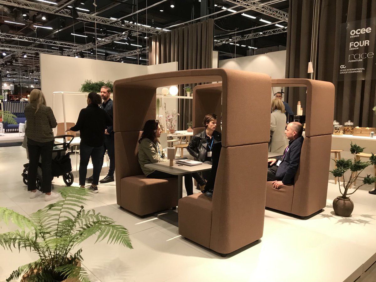 NClarkenwell's tweet photo. #stockholmfurniturefair #fourdesign #oceedesign https://t.co/p1DwchAVtI