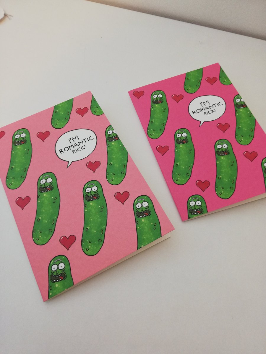 There's still plenty of time to grab a 🥒❤️ card!
#HandmadeHour #valentinescards #HandmadeInUK