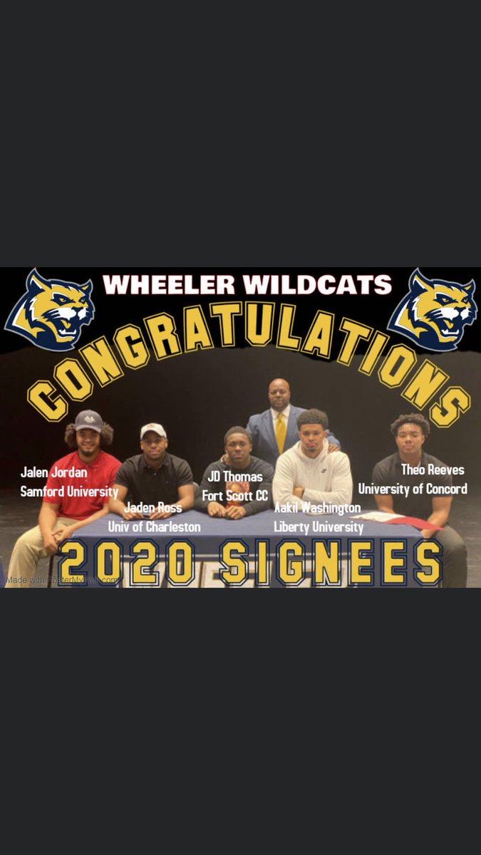 coachking77's tweet photo. #TrainedToGo
🐯🏈🐯🏈🐯🏈🐯🏈
#2020SigningDay https://t.co/Dv8BUnVLz8