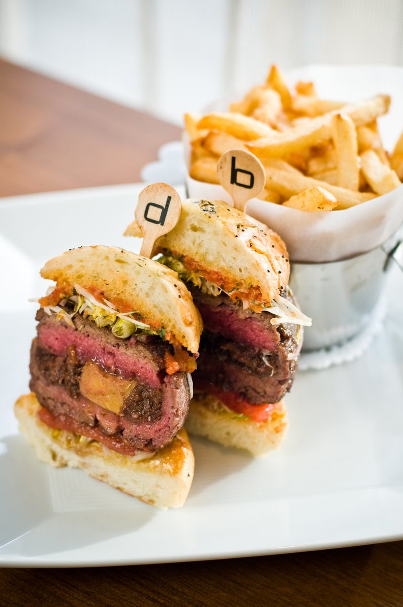 When was the last time you treated yourself to something decadent? Our #dbBurger will definitely do the trick. 

#dbbistro #dbbistromoderne #danielboulud #burger #fries #frenchfries