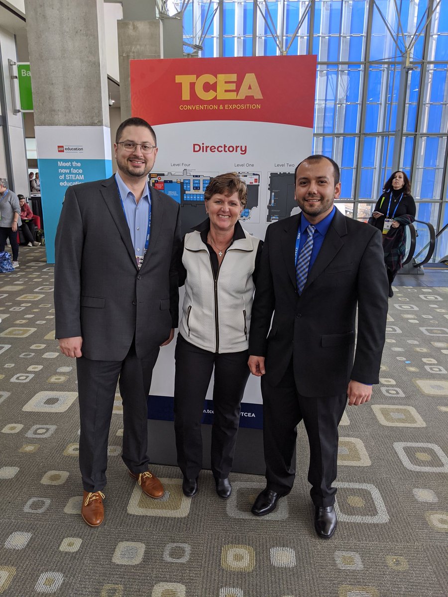 DISDTechnology's tweet image. Our Network and Security guys made it out to #TCEA this year. We love that they are always willing to learn about the latest and greatest technologies that are best for our students in @DickinsonISD ! @docstang64 @mikej4435 #TCEA2020 #DISDtechnology