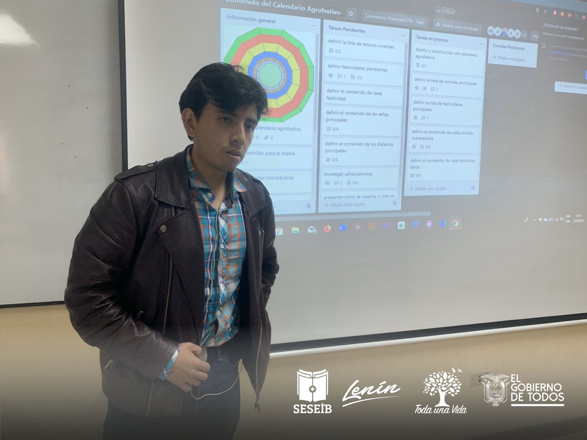 SEIBEec's tweet photo. Ahora | Docentes bilingües de la Zona 9 con apoyo de los estudiantes de la facultad de Sistemas de la Universidad #PolitécnicaNacional, elaboraron un Software Educativo de cómo aplicar el Calendario Vivencial en las Unidades Educativas Interculturales Bilingües @AntunRomulo https://t.co/RSszahYSDx