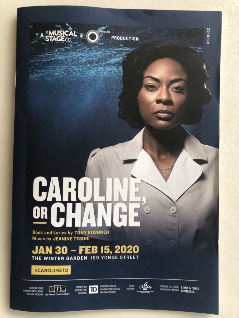 @MeashaBG @JullyBlack @NessaSears Tears, laughter and pure admiration for your talent and powerful performances last night! Full cast are outstanding! Go see #CarolineTO #carolineorchange @obsidiantheatre @MusicalStageCo 
#theaTO #BlackHistoryMonth