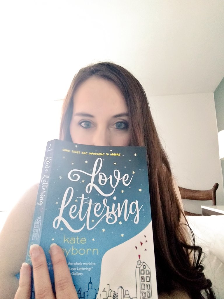 jenneff14's tweet photo. Had some time to finish up love lettering by Kate Clayborn, such a great read! #SheSpeaks #ReadLoveLettering https://t.co/8BMkUEHHK0