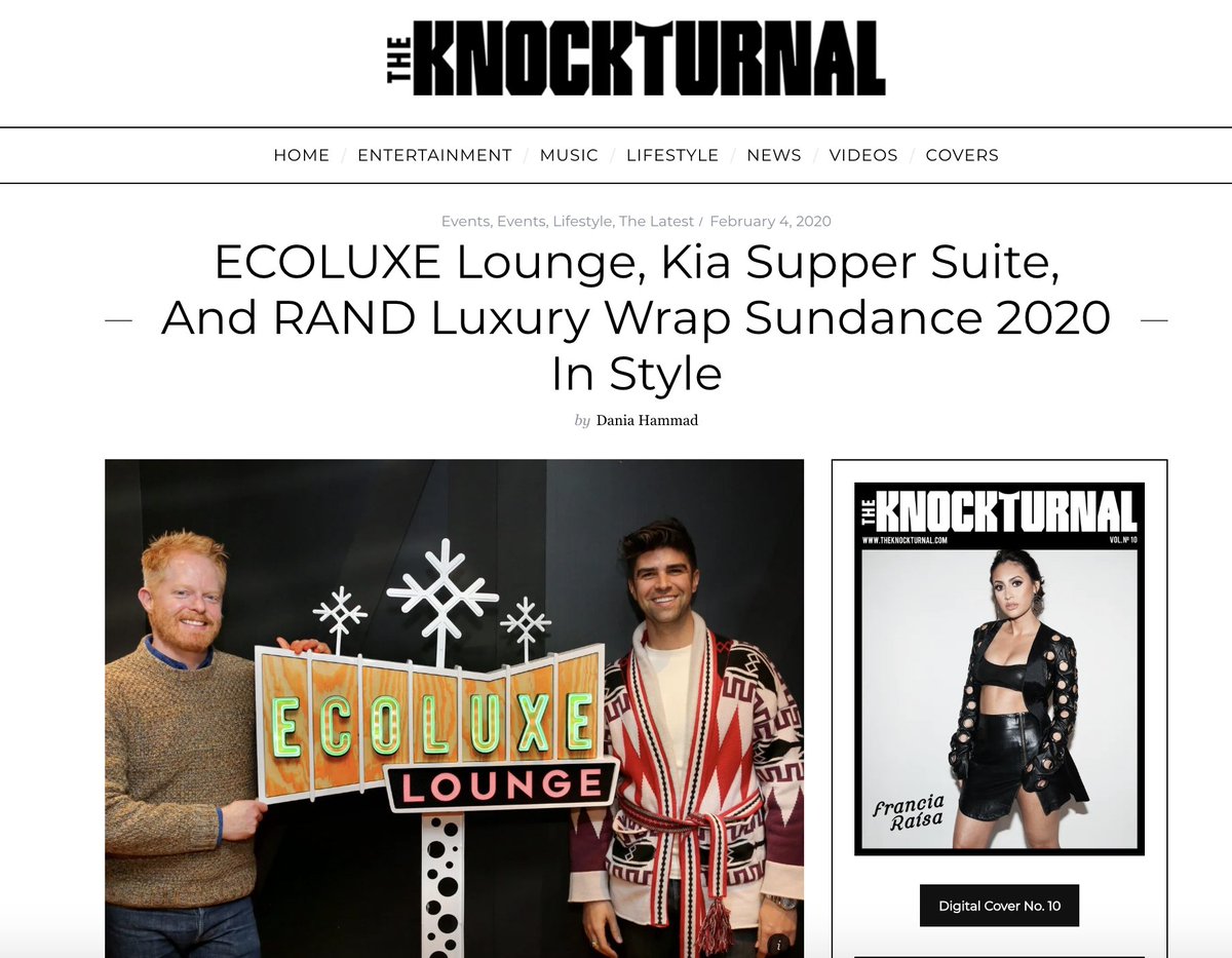 The press coverage doesn’t stop. Thanks <a href="/theknockturnal/">m</a> for the event recap! 
bit.ly/373a8yC