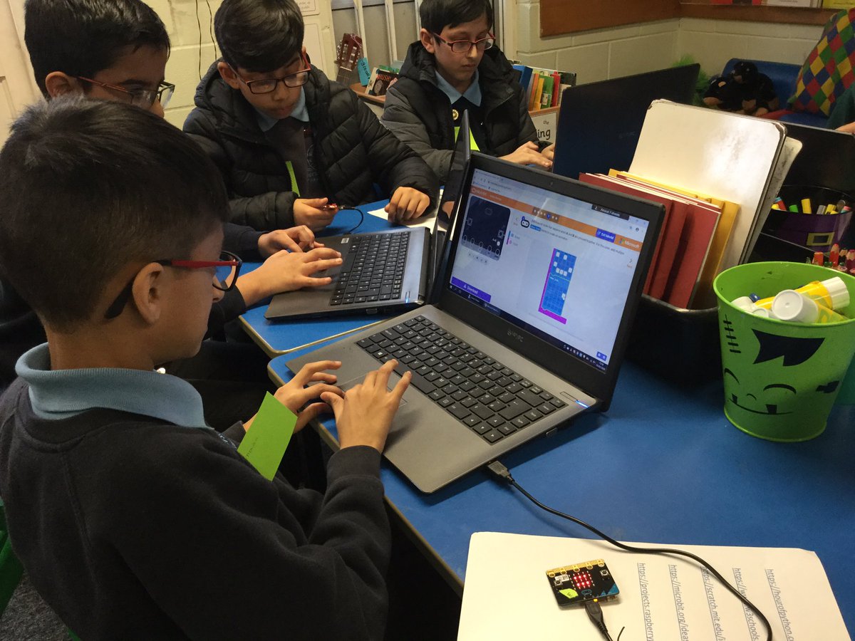 mvpsdigital's tweet image. Lots of excited young coders attended our first #coderdojo session today, working on projects using @scratch and @microbit_edu. Thanks to Mr Murtaza (who also runs weekend @HMCoderDojo sessions) for sharing his time and expertise. Looking forward to learning more next week! 💻