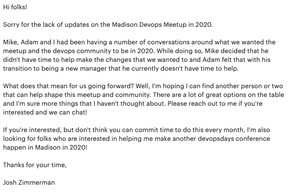 Madison DevOps tweet media