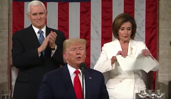 #NancyPelosi is being maligned on the world's most invidious platforms, social media. Yes, she tore up the transcript of the President's speech. But only after he tore up his oath of office, the constitution &amp; the truth. Her response to despotism was defiance. THAT's American.