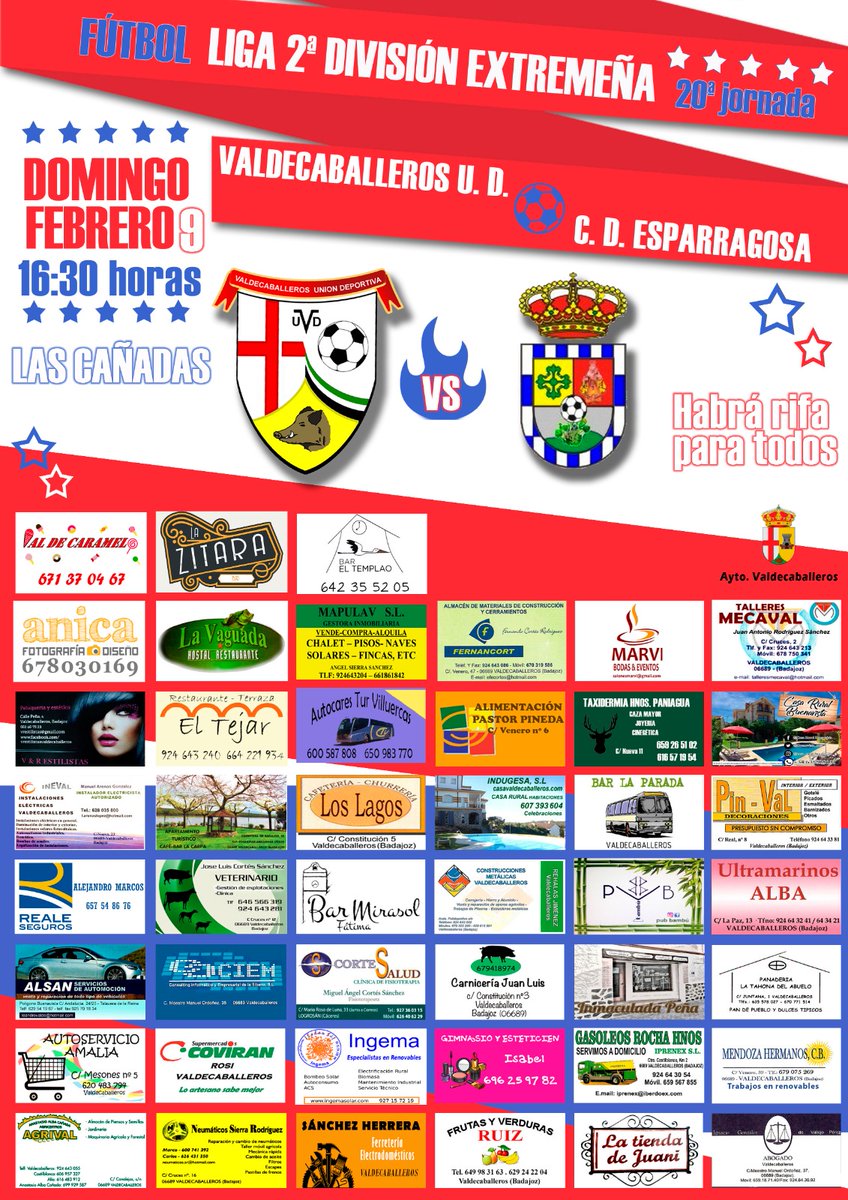 VALDECABALLEROS UD (@valdecaud) on Twitter photo 