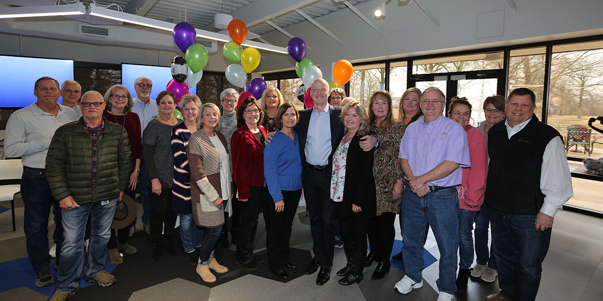 OpenGardenNow's tweet photo. This incredible group of @Acxiom team members have contributed 1,474 years to our company! But more importantly, they have contributed countless insights, their unique skills, and a lot of laughs along the way. Thank you all, and congrats on your retirement! https://t.co/os3Pu9nKiW