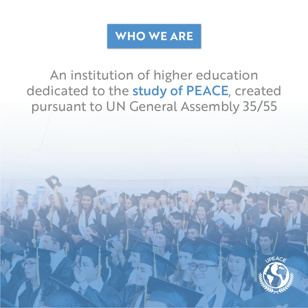 UPEACE's tweet photo. Learn more about our #Masters and #Doctorate programmes here:
https://t.co/k0xL2SmlEG
#changingtheworld #HumansOfUPEACE #UPEACERS #walkthetalk #separtedelcambio #UniversidadparalaPaz #UPAZ #MastersDegree #CostaRica https://t.co/WfHYnhH0VD