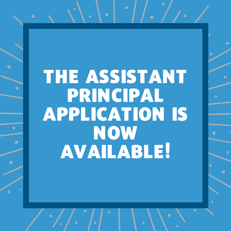 The time has come! The SY20-21 <a href="/dcpublicschools/">DC Public Schools</a> Assistant Principal application is now available! Apply today! dcps.secure.force.com