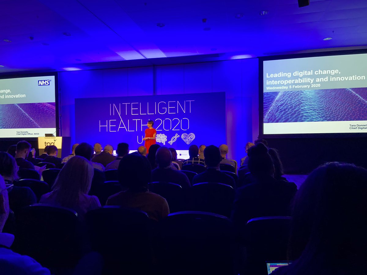 Great day at #IHUK20 kicked off by <a href="/tara_donnelly1/">Tara Donnelly</a> with core principles of digital delivery. Nice to catch up with <a href="/drkeithtsui/">Dr. Keith Tsui</a> <a href="/DrOmerAhmad/">Omer Ahmad</a> <a href="/SimonBrunner1/">Simon Brunner</a>. Lots of learning to take back to <a href="/DigitalNorthMid/">Digital North Mid 💙</a> @achimschwenk