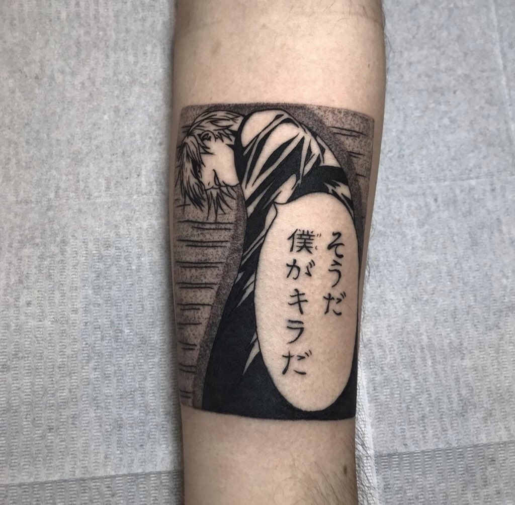 Brisbane Anime and Pop Culture on Instagram Light Yagami and L From one  of my personal favourite and amazing animes Death Note deathnote  deathnotetattoo lightyagami l brisbane