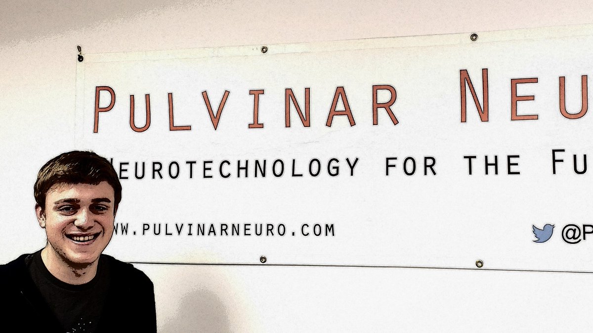 We're growing! Meet the newest member of our team! <a href="/swervyphudson/">Paul Willis</a> #DreamTeam #engineering #neuromodulation