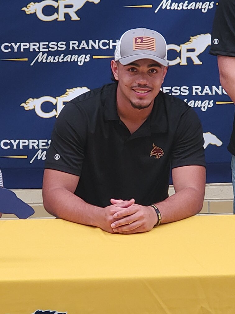 Congratulations To <a href="/MayfieldFabian/">Fabian Mayfield</a> for Signing with <a href="/TxStateBaseball/">Texas State Baseball</a> today! 

#RanchProud 
#HardWorkPaysOff