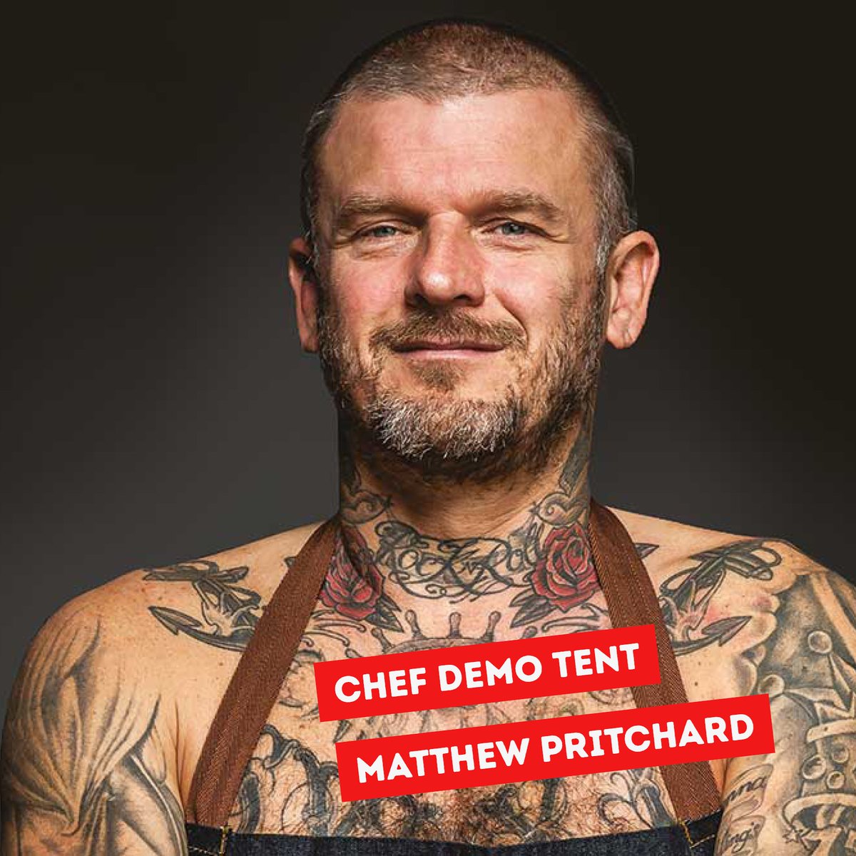 For all of you who gave #veganism a try during #veganuary we are pleased to confirm, the Dirty Vegan himself, Matt Pritchard, will be cooking some proper banging vegan food in the Demo Tent, 25 April at The Surrey Food Festival.
#veganfood #veganchef #thesurreyfoodfestival #demo