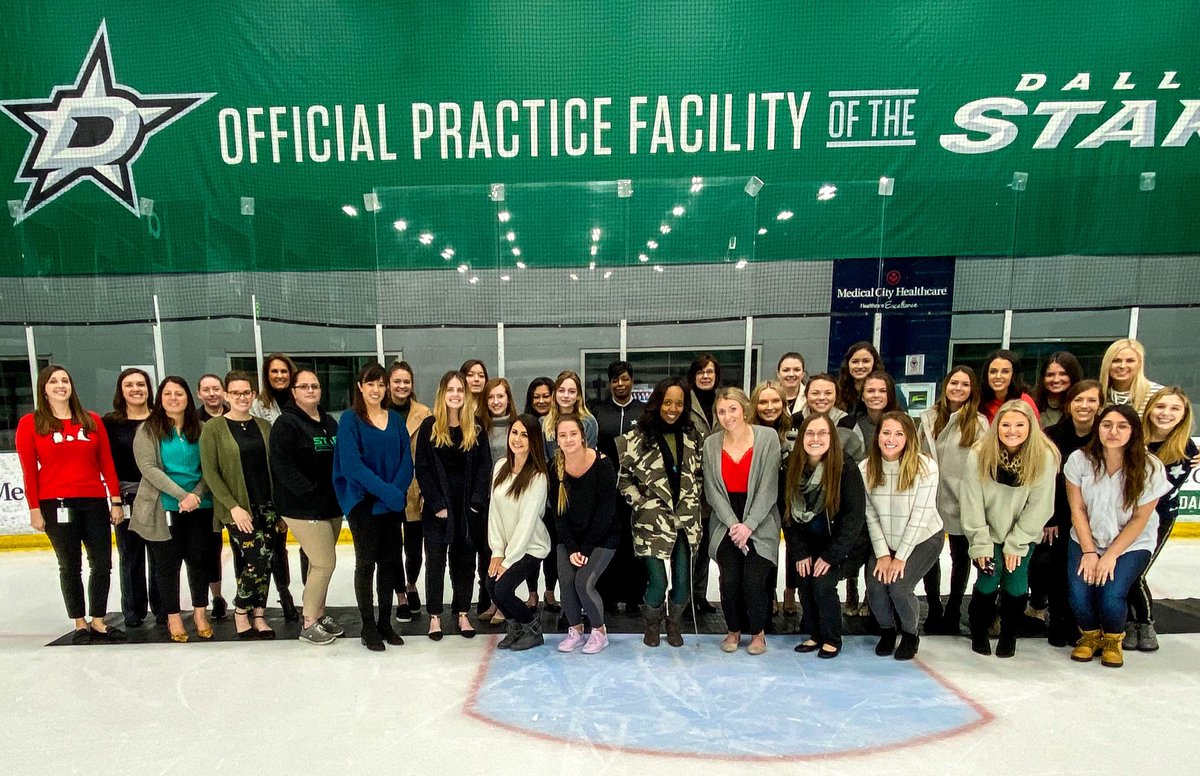 DallasStars's tweet photo. Better together. Dream bigger. 

Happy National Girls &amp; Women in Sports Day to everyone in the industry!

#NGWSD | #GoStars https://t.co/eflRUmqbIe