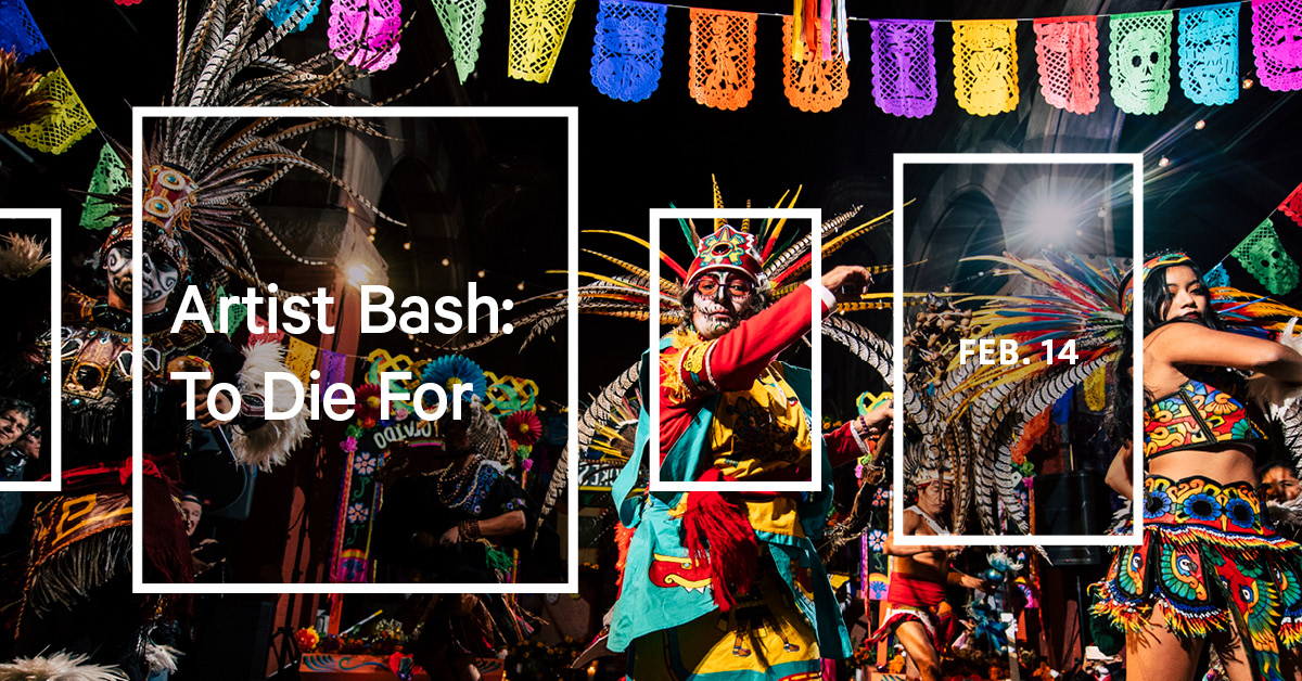 Need #ValentinesDay plans? Join us this Friday for Artist Bash: To Die For. We're offering an extreme take on #ValentinesDay, celebrating cultural traditions, music, and memories tied together by the exploration of love and loss.  

🎫 $10 Book: bit.ly/artistbash-tod…