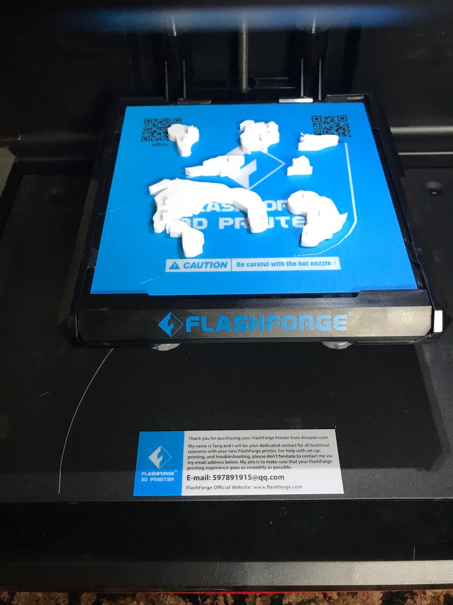 1SpaceLab's tweet photo. This is a fun new little toy that we got at the space the other day. Might get a few more, too…

#flashforge #makerspace #makers https://t.co/aN7XM4lpqa