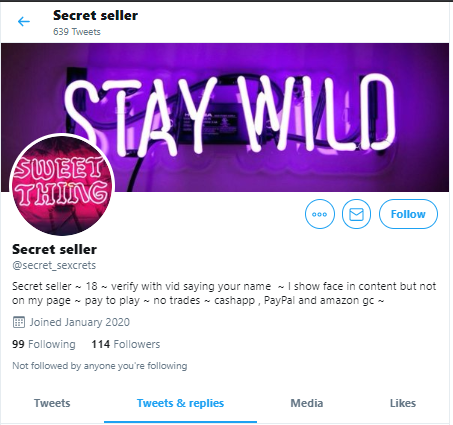 STILL RUNNING? CAN'T HIDE! #OnBlast Underaged SCAMMER  @sexxysinnner has a 2nd account: @SexXysxcret/@Sxllersxcrett => @secret_sexcretsStill underage, selling content & scamming; STILL ILLEGAL/WRONG! #RT &  #REPORT ALL HER ACCOUNTS to Twitter CSE:  https://help.twitter.com/forms/cse 