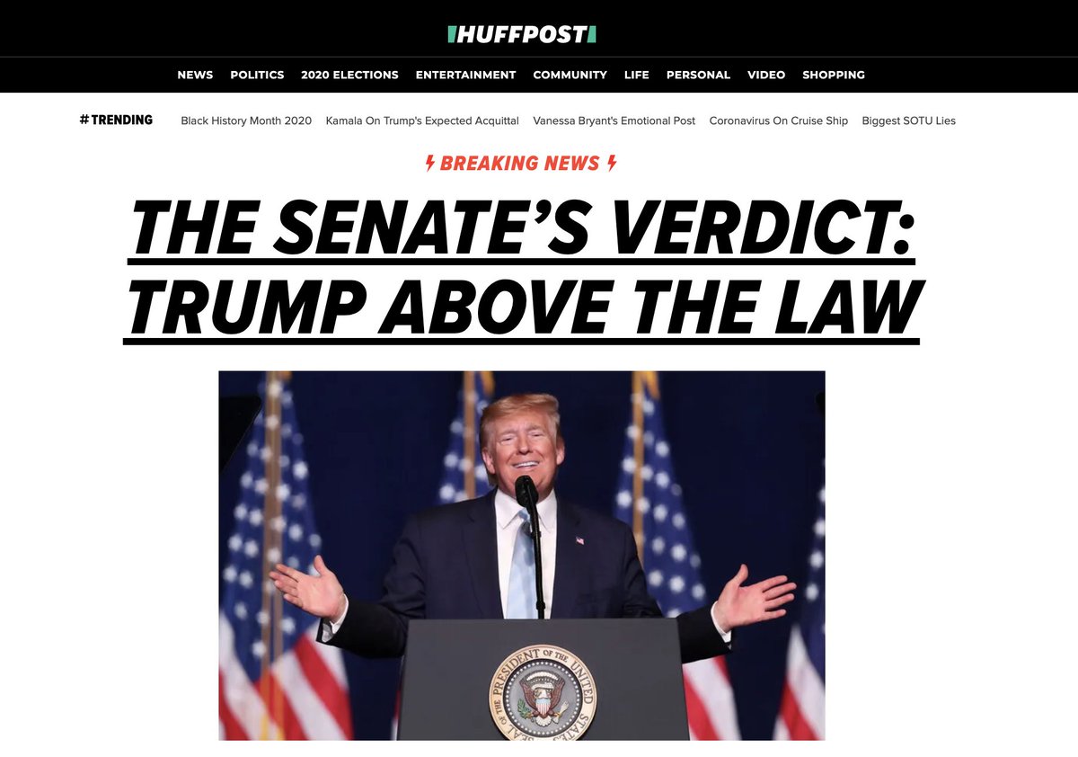 PLFino's tweet image. Now leading @HuffPost 
huffpost.com/entry/donald-t…