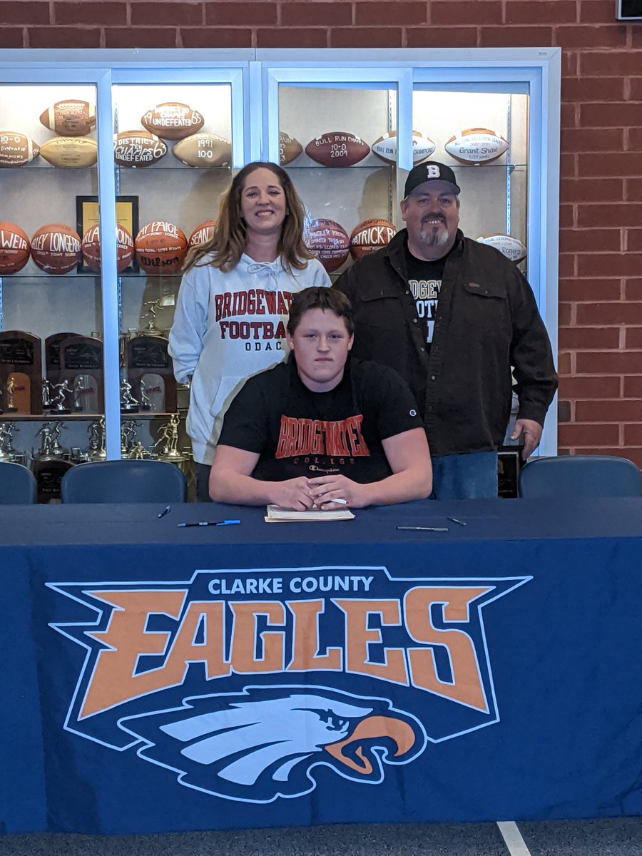 Congrats to Grayson Aylestock for signing today to continue his career at Bridgewater College