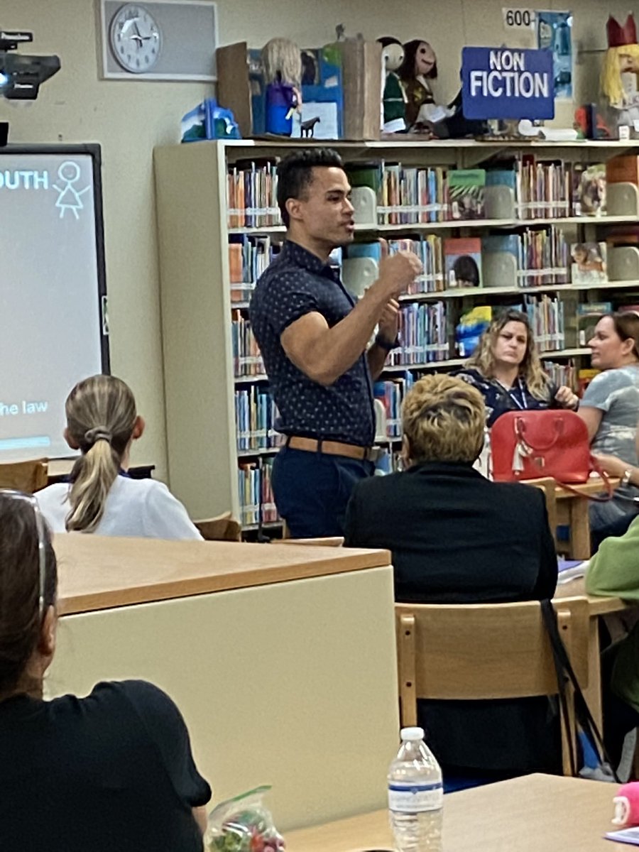 DavidLawrenceK8's tweet photo. David Lawrence Jr. K-8 School Counselors empowering our classroom teachers with best practices for youth suicide prevention. https://t.co/eoPFow3uqy