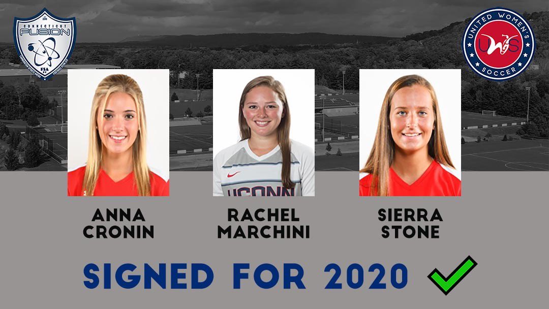 Excited to announce that Cronin, Marchini and Stone will be returning for their 3rd season with the Fusion! #thectfusion #unitedwomenssoccer