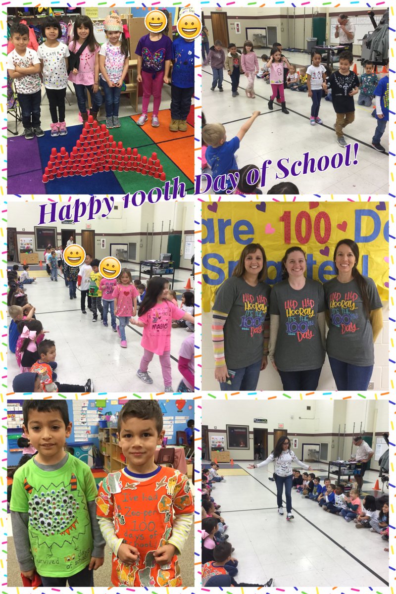 Happy 100 days <a href="/NISDElrod/">Elrod ES</a> ! <a href="/bflores185/">Belinda Flores</a>