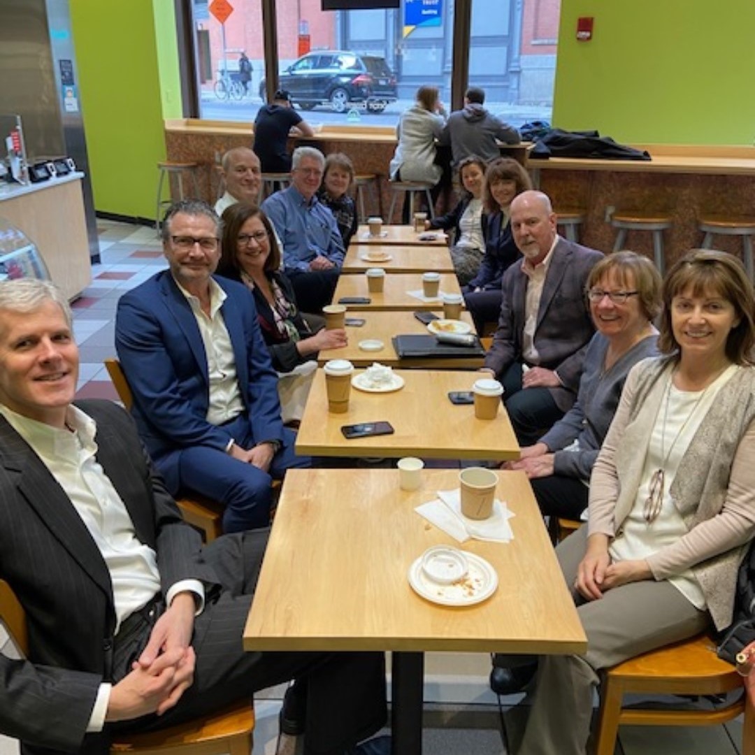 alaboston's tweet photo. Every Day with ALA! Coffee Connection this AM with Chapter Members and Business Partners at Cafe de Boston. #networking #bostonchapterala #ala_buzz https://t.co/I9fp0XCRhz