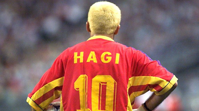 bet365's tweet photo. Gheorghe Hagi played for clubs such as Steaua București, Real Madrid and Barcelona - he's considered one of the greatest European footballers ever.

February 5th is his Birthday.

It's now also the date when his son Ianis netted his first goal for Rangers.

🙌 https://t.co/QzOY2nUbuU
