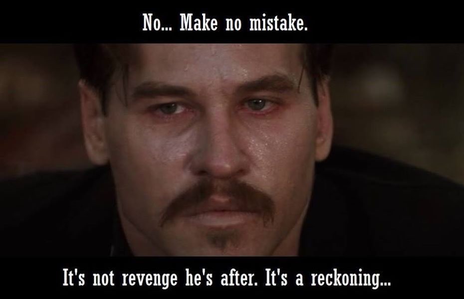 My phone shuffled on to Reckoning Day by <a href="/Megadeth/">Megadeth</a> today. Still love that song after all these years.