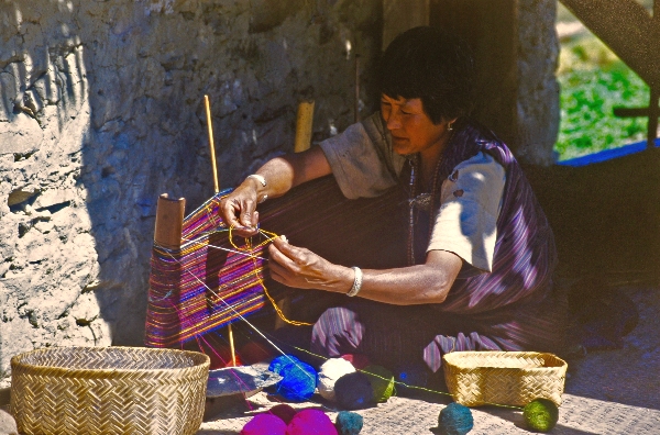 Looking forward to our next talk on 29th February with Sue Lawty on 'Land of the Thunder Dragon': telling us all about her textile travels and guided trips to Bhutan. Sister Guild members also welcome @guildswsd