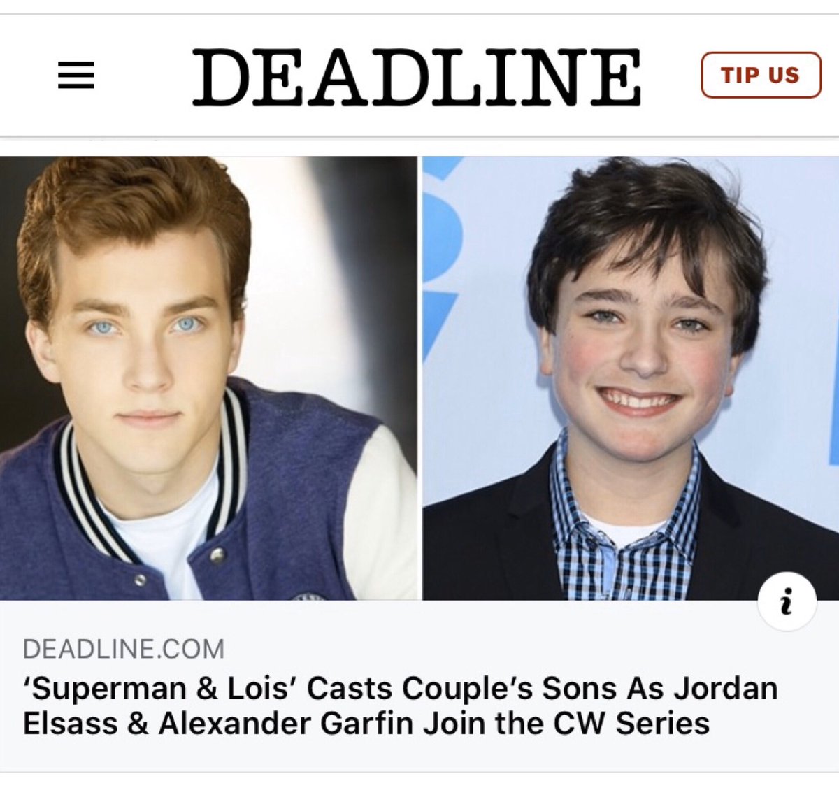 PplWithIssues's tweet image. Congratulations @jordanelsass !!!! Jordan, who has a featured role of Kyle in our movie, has been cast in the upcoming “Superman &amp;amp; Lois” on the CW! Remember us little as you continue making it big, Jordan! (And Carrie! :) ) #superman #supermanandlois #loislane #dc #dccomics #cw