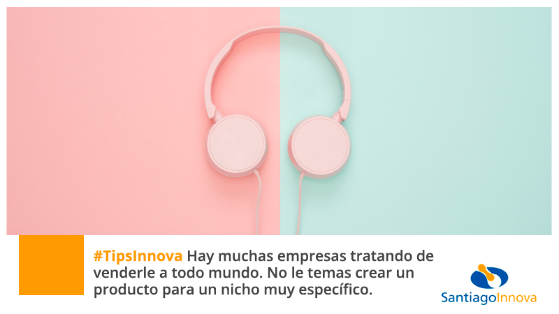 santiagoinnova's tweet photo. #TipsInnova Hay muchas empresas tratando de venderle a todo el mundo. No le temas a crear un producto para un nicho muy específico.
Míralo más bien como la conquista de un lugar nunca antes habitado.
#Emprendimiento #Ventas #Nichos #Oportunidad https://t.co/Zac1wzddkj