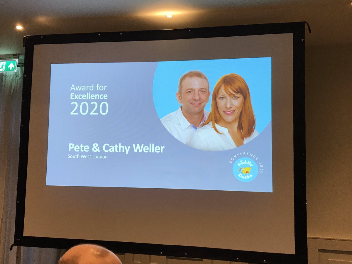 BabySwimExpert's tweet image. Well done to @PuddleSWLondon on achieving an Award for Excellence at the @PuddletheDuck annual #franchise conference. #PDConference2020 #franchising